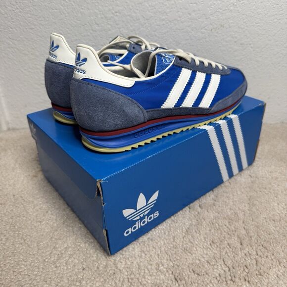 Adidas SL 72 "Blue Bird Off White" Women’s Size 8.5 JS0255 Athletic Sneakers NWB - Picture 6 of 11